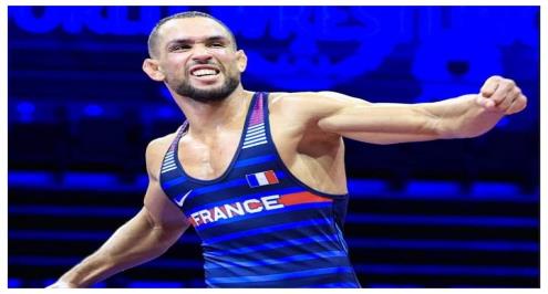 إنجاز لم يتحقق منذ 2014.. المصري إبراهيم غانم يُهدي فرنسا ذهبية العالم للمصارعة